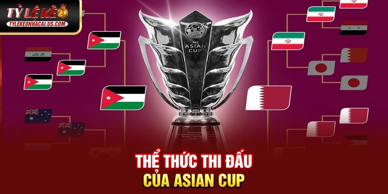 Asian Cup - Giải Đấu Vô Địch Bóng Đá Châu Á Đỉnh Cao Thể thức thi đấu của Asian Cup
